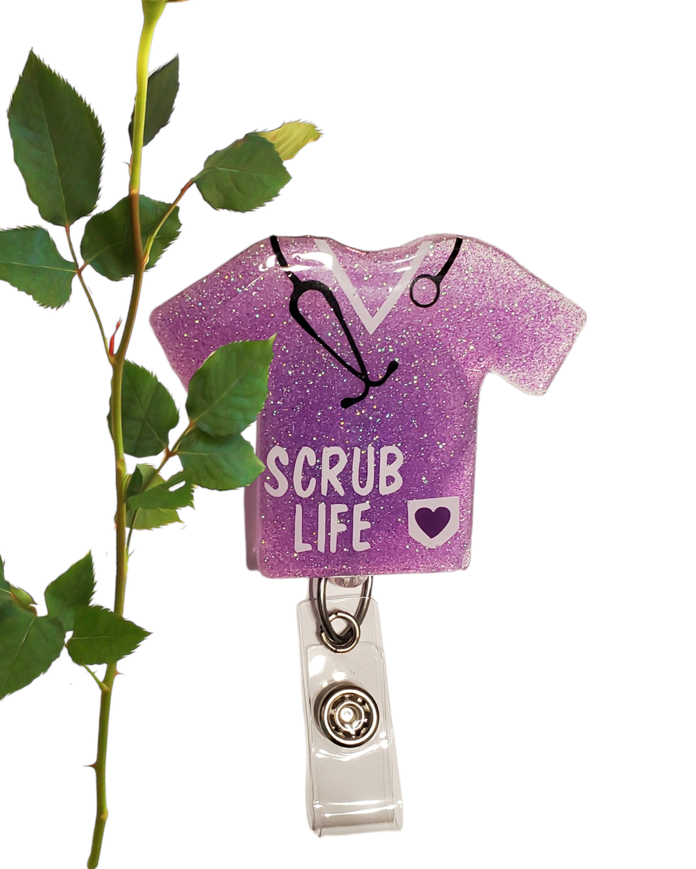 Scrub Life Top Badge Reel – boutiquekaykay